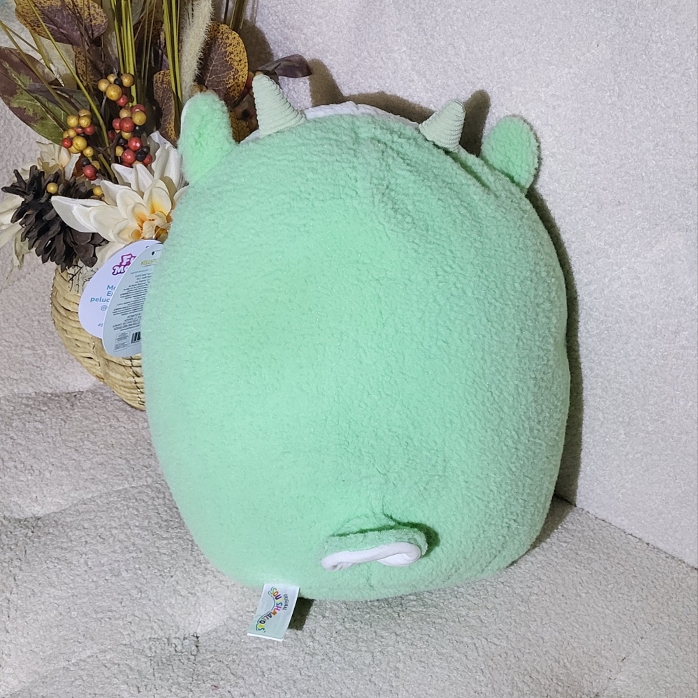 Fuzz A Mallows NWT 12in Palmer the Green Goat Plush Toy 2022 by Squishmallows - Picture 9 of 9